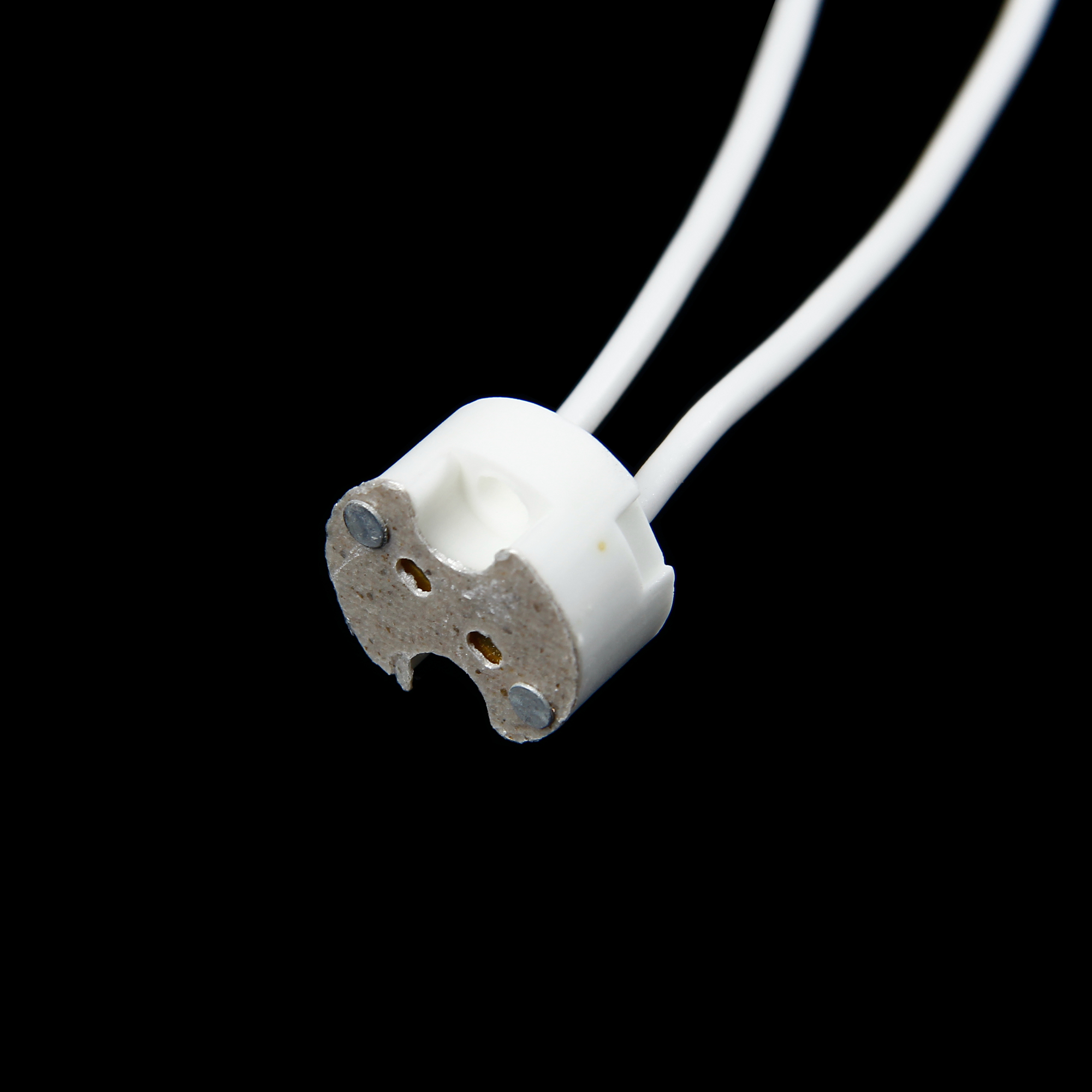 10 Halogen MR16 G4 Lamp Base Socket Wire Holder Connector Adapter ...